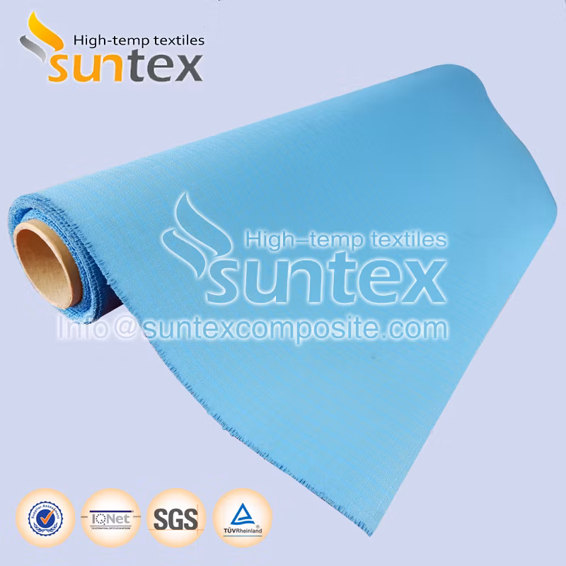 High Temperature 3784 Silicone Rubber Coated Fiberglass Fabric