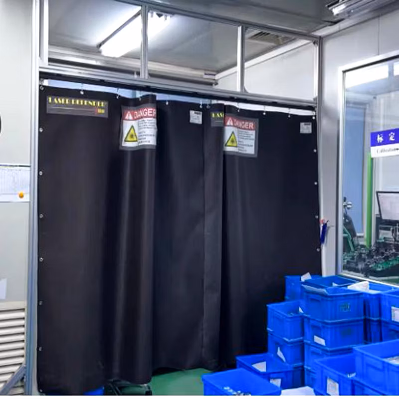 Dmk Industrial Welding Curtain Customized with Metal Frame