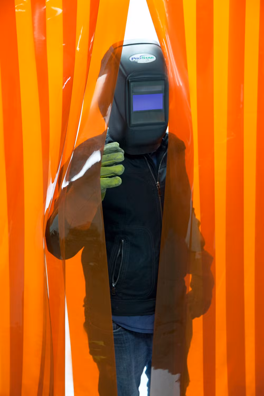 Mass Inventory Black Anti Arc PVC Screen Vinyl Welding Curtain