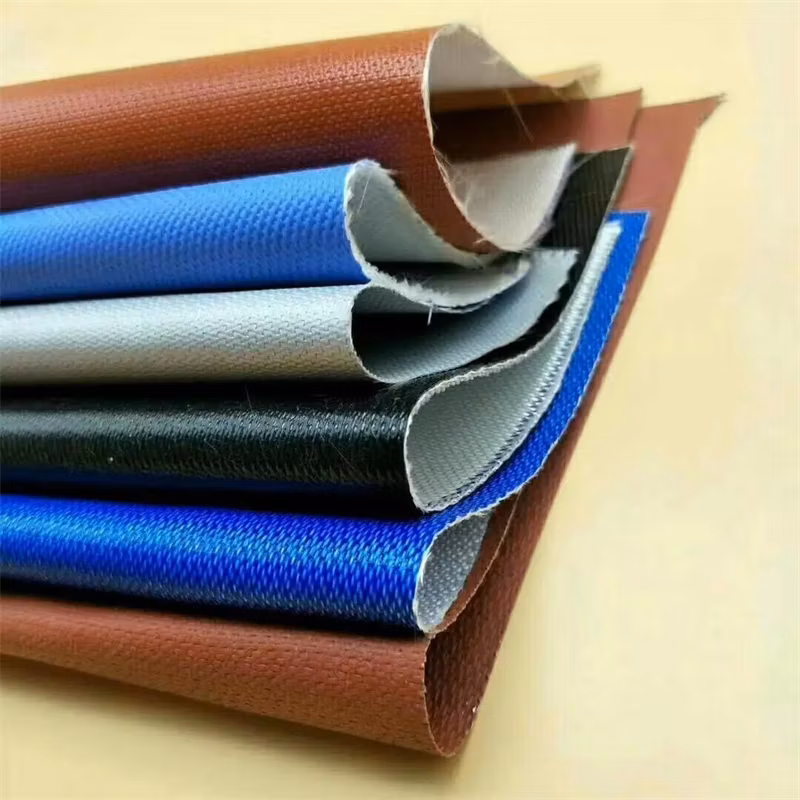 Fiberglass Cloth Produce Silicone Impregnated / High Quality /Degree High Silica Insulation