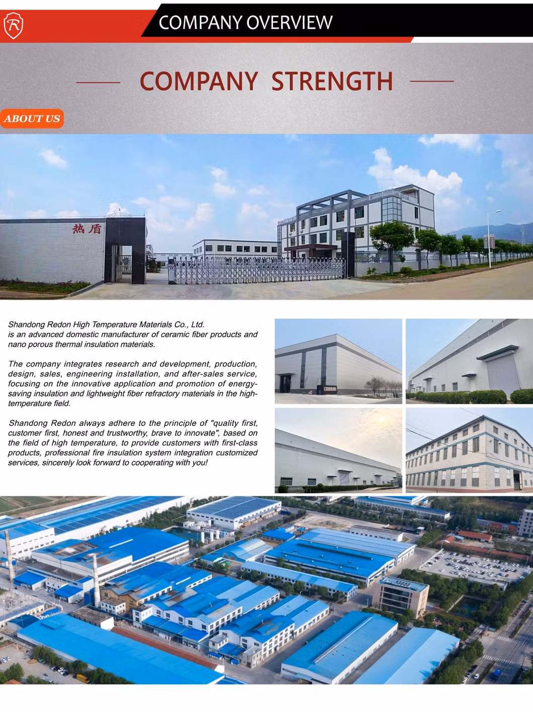 Fiberglass Thermal Insulation Fireproof Silica Fiberglass Needled Mat