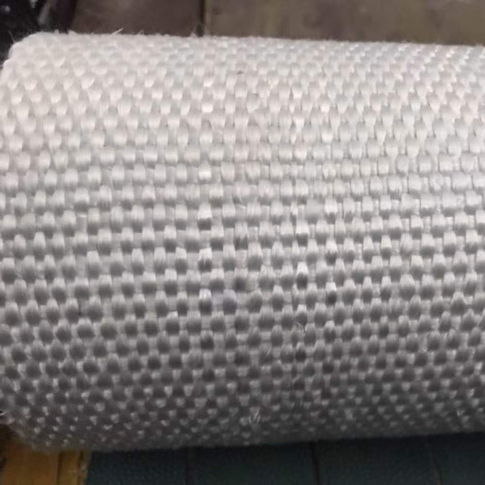 Silicone Rubber Coating Vermiculite Aluminum Foil Coated Aluminized Heat E Glass Fiber Roving Woven PTFE Plain Texturized Weave Twill Fireproof Fiberglass Cloth