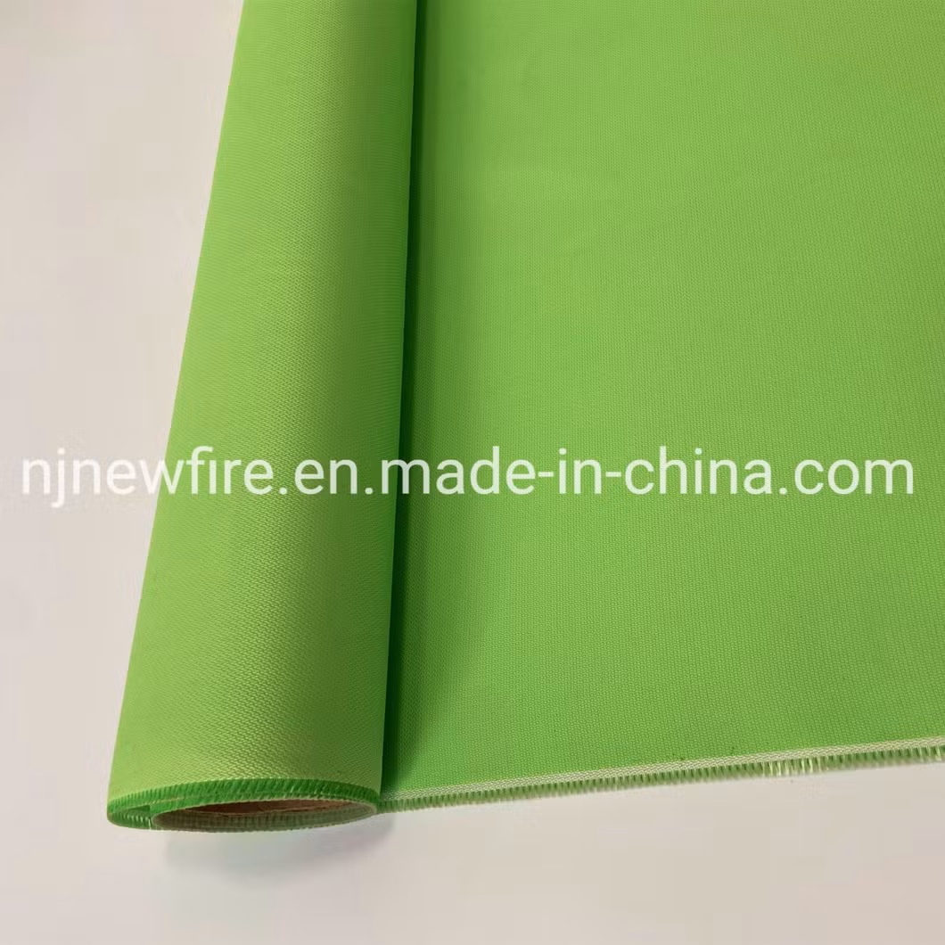 High Quality Fire Resistant Waterproof Material Fireproof Fabric Silicone Coated Glass Fiber Fabric High Quality Silicone Coated Fiberglass Fabric