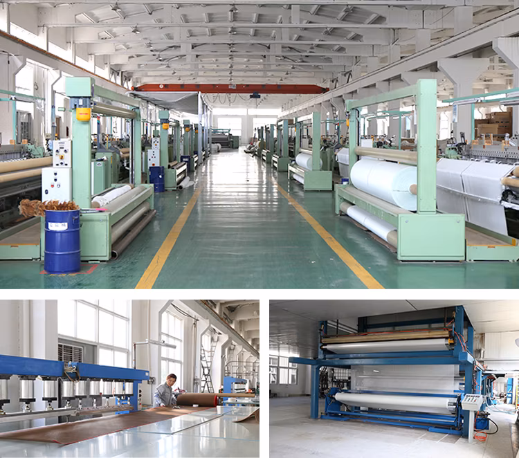 Wholesale Heat Resistant High Tensile Strength PTFE Coated Fiberglass Fireproof Fabric PTFE Sheet