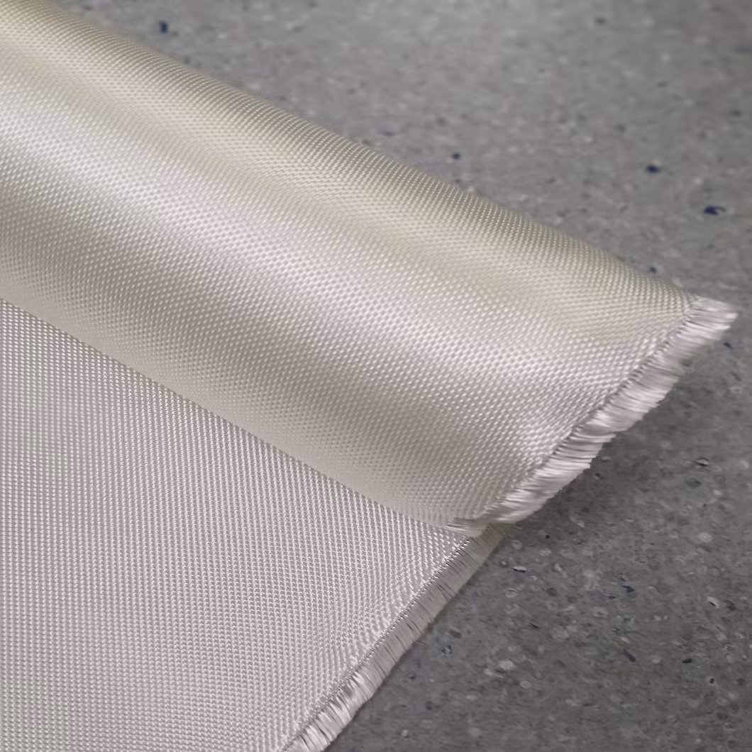 1000c Temperature Satin Weave 600GSM Fiberglass High Silica Fabric with Silicone Coating