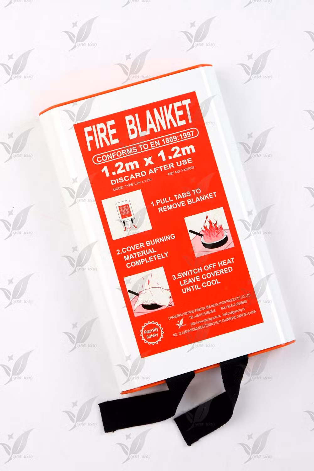 Kitchen Fiberglass Fire Blanket Factory Price