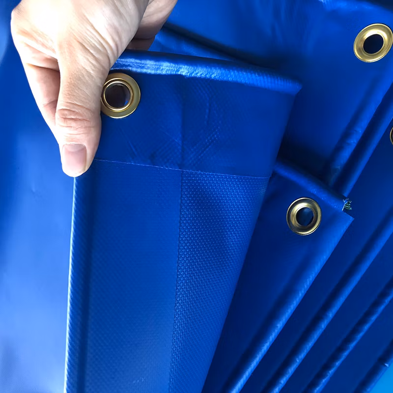 650GSM 100% Polyester Waterproof Heavy Duty Bache PVC Tarpaulin PVC Welding Machine Tarpaulin