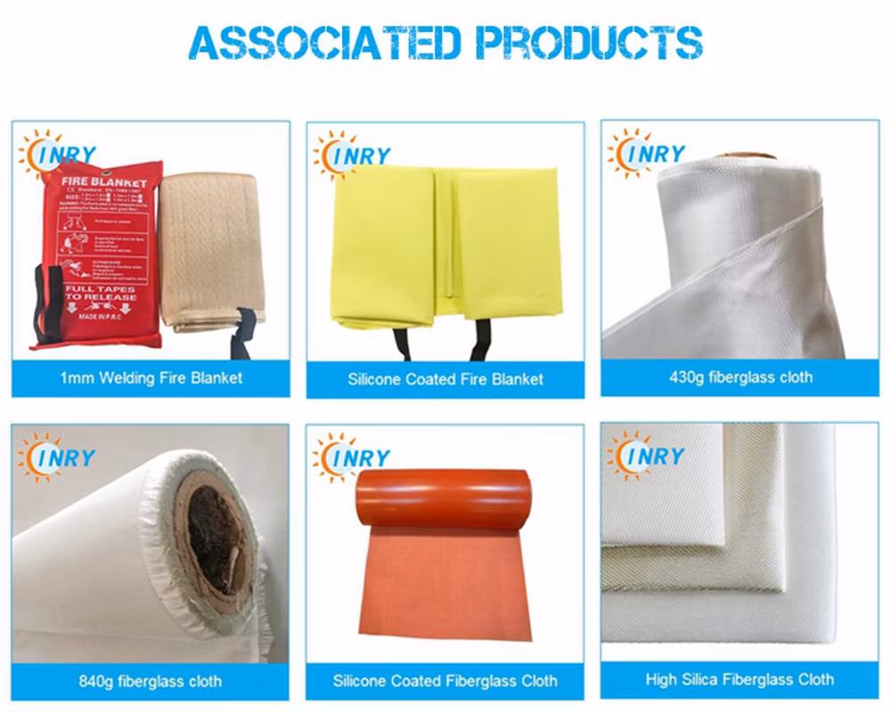 Golden Heat Fire Resistant Fiberglass Welding Blanket