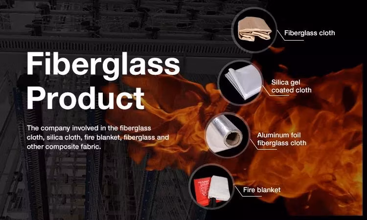 Silicone Coated Fire Suppression Flame Resistant Asbestos Car Fire Blanket for Welding