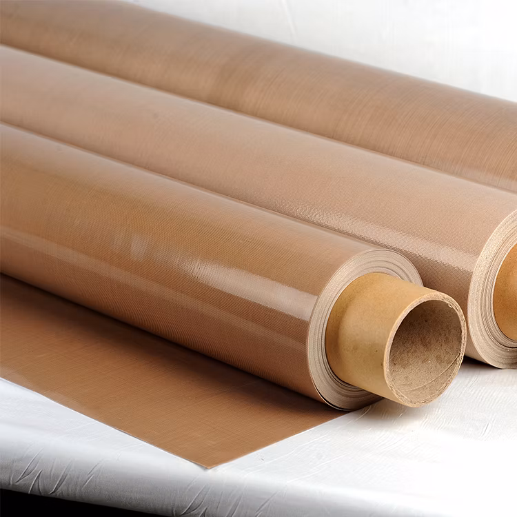Smooth Surface Temperature Resistance PTFE Coated Fiberglass Fabric