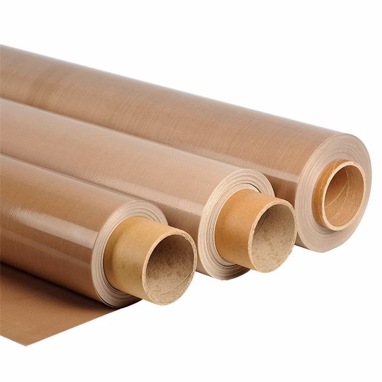 Smooth Surface Temperature Resistance PTFE Coated Fiberglass Fabric