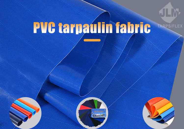 Jlm Lona De PVC 610g 25 X 50 M2 Flame Retardant Welding Tarpaulin