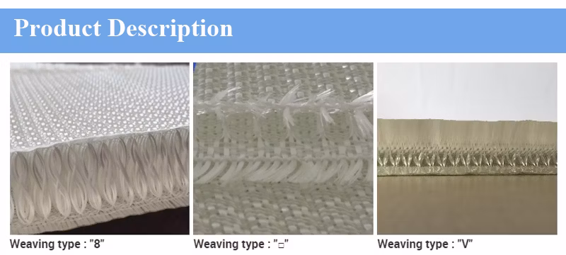 High Quality Industrial Textile 3D Fiberglass Fabric for Double Wall Tank