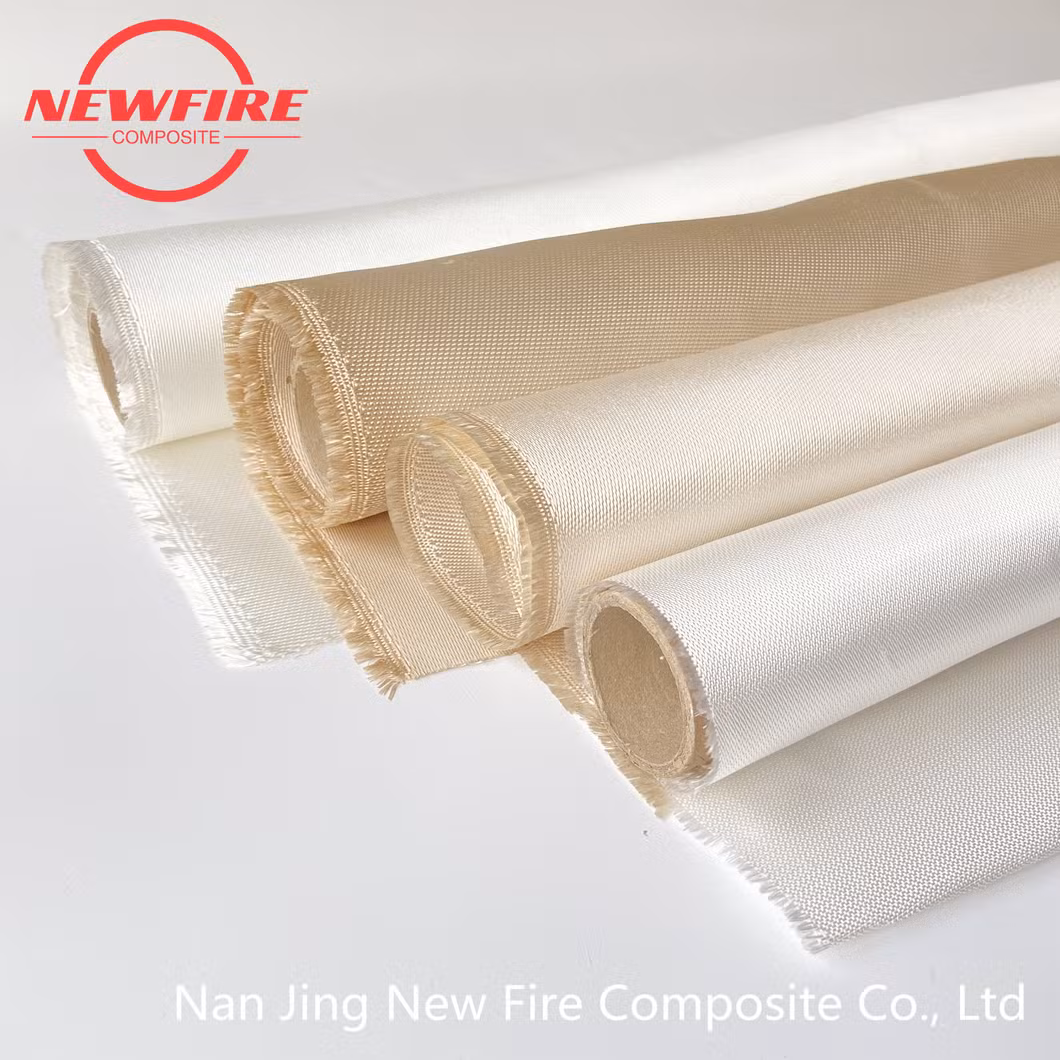 High Silica Fiberglass Fabric Coated Glass Fiber U-Silica Flint Cloth Temperature Resistant