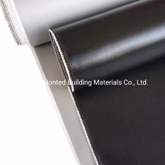 880G/M2 1.5m Width Fireproof High Temperature Resistant Glass Fiber Blanket Fiberglass Welding Blanket / Coated PU Silicone Rubber