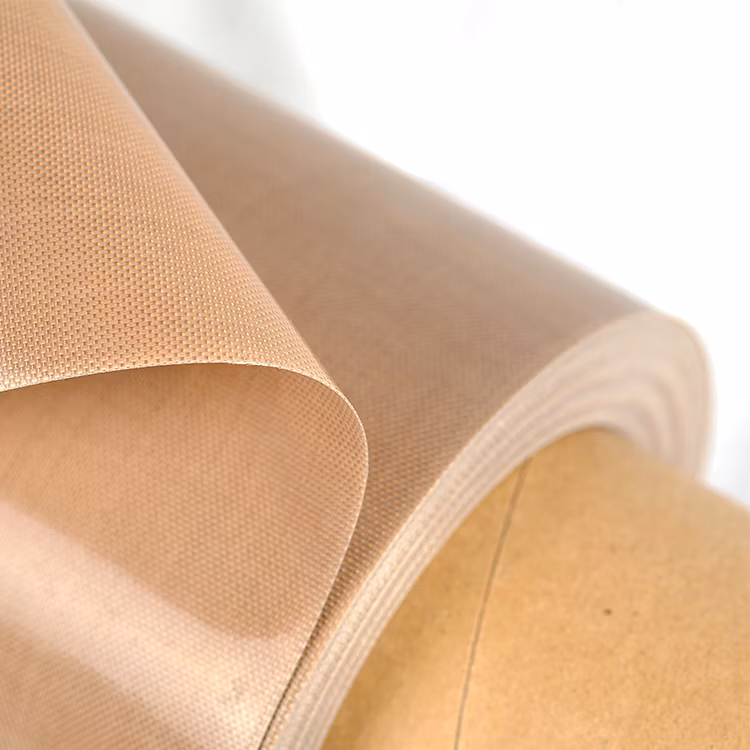 Smooth Surface Temperature Resistance PTFE Coated Fiberglass Fabric