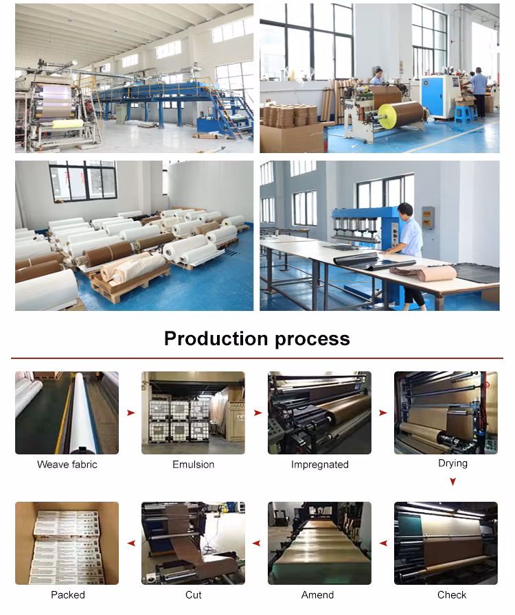 Fireproof Silicone Rubber Coated Fiberglass Fabric Cloth for Welding