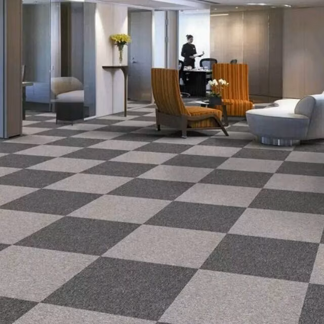 High Strength PVC Floor Glass Fiber Stabilized Layer Fiberglass Floor Mat Fabric
