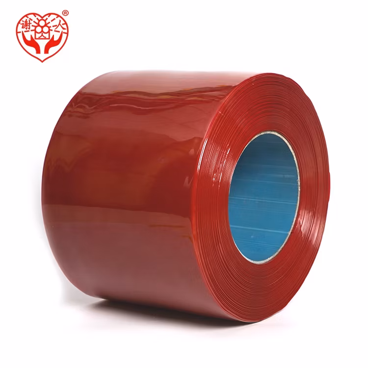 Xieren Bulk Roll Yellow and Blue Free-Standing Booth Curtains Welding PVC Curtain