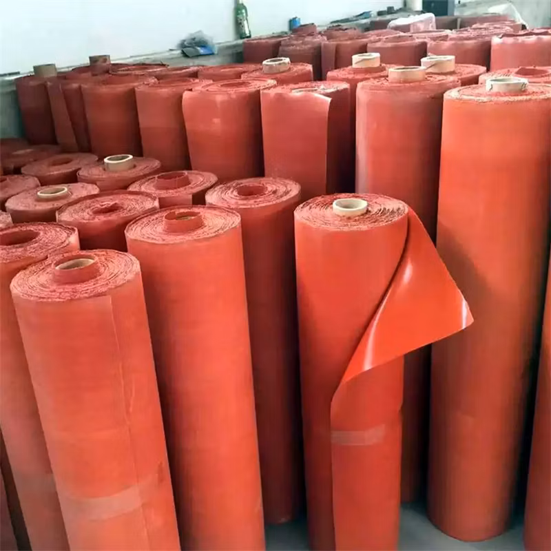 Fiberglass Cloth Produce Silicone Impregnated / High Quality /Degree High Silica Insulation