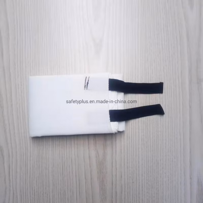 CE 1mx1m Silicone Coated Fiber Glass Fire Blankets