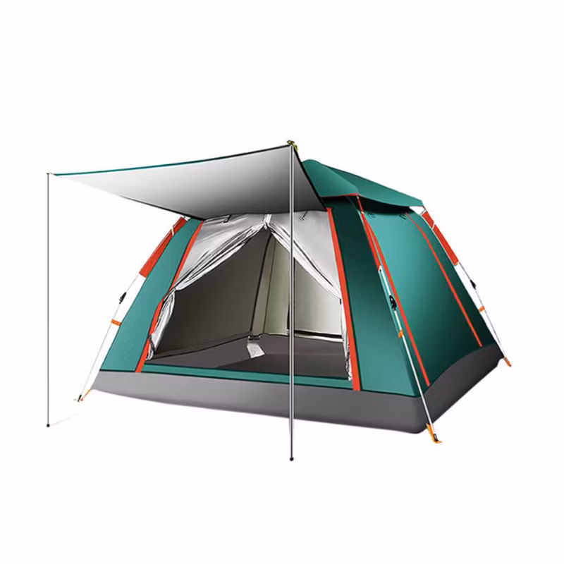 3-4 Person Large Pop up Instant Portable Cabana Tent, Multipurpose Tent for Camping Fishing Hiking Beach Outdoor Activities, Anti UV Sun Shelter Dome Wbb15117
