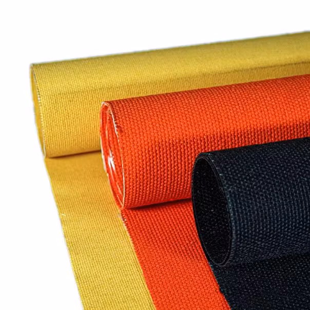 Welding Blanket Roll Golden Black Heavy Acrylic Coated Fiberglass Fire Blanket