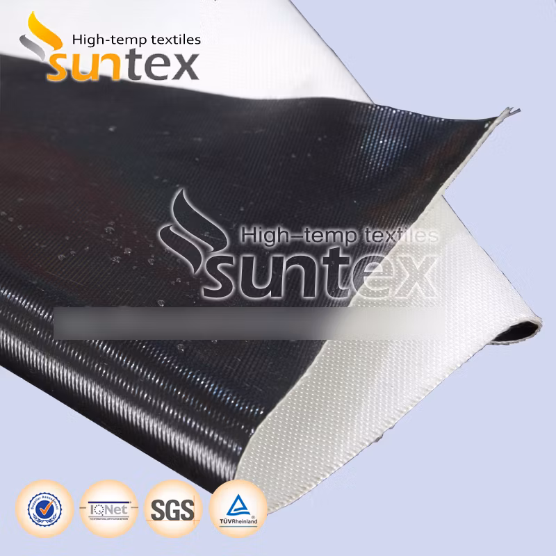 Silicone Fiberglass Fabric Woven Texturized Fiberglass Fabric Welding Safety Blankets, Curtains,