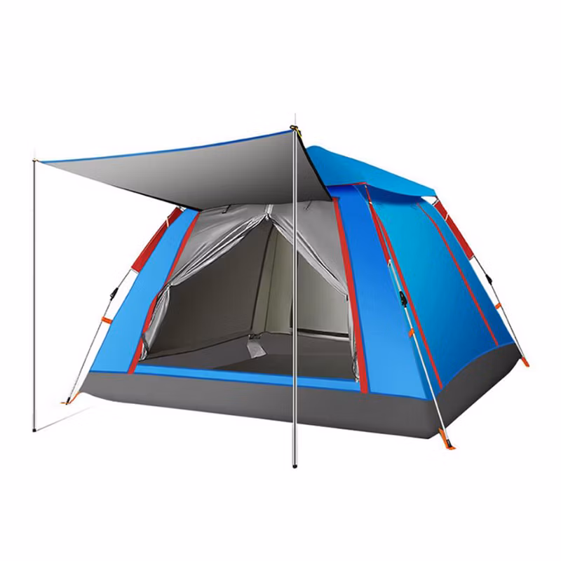 3-4 Person Large Pop up Instant Portable Cabana Tent, Multipurpose Tent for Camping Fishing Hiking Beach Outdoor Activities, Anti UV Sun Shelter Dome Wbb15117