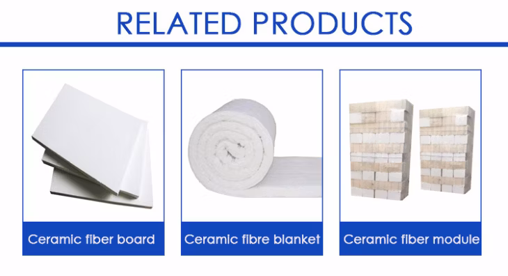 Jianda Refractory Material Insulation 1260 Ceramic Fiber Blanket for for Fireproof Coating