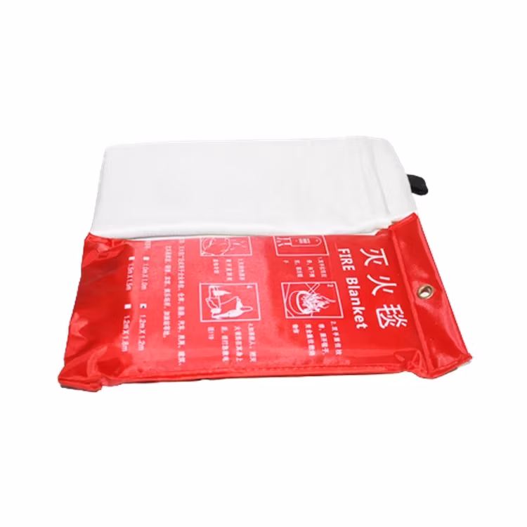 Factory Direct Sales 1m× 1m Fiberglass Fireproof Blanket