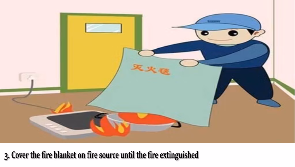 Silicone Coated 100% Fiberglass Outdoor Welding Fire Blanket Roll