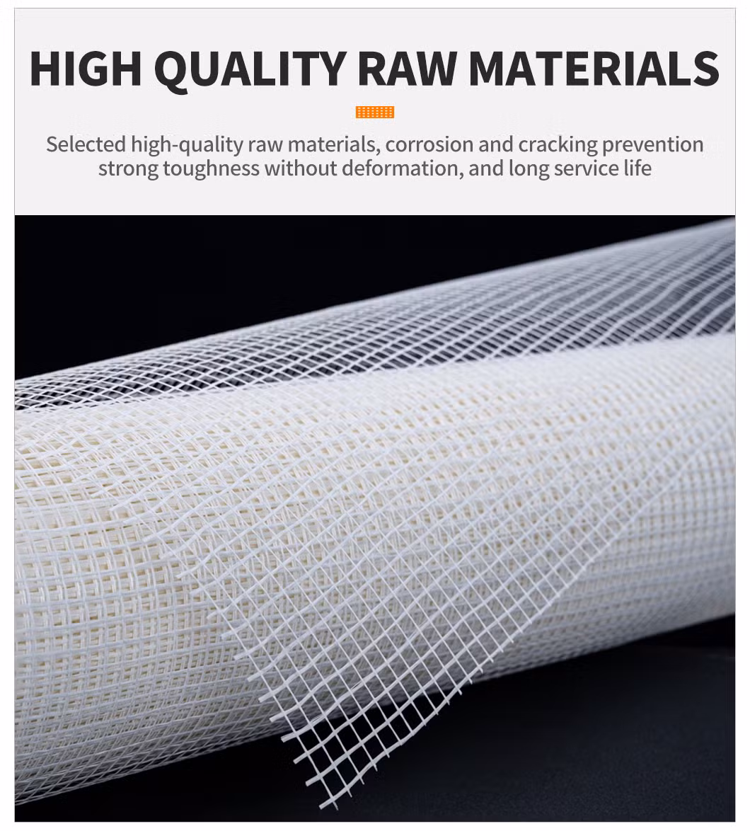 Reinforced Fiberglass Mesh Fabric for Greenhouse Construction Anti-Cracking
