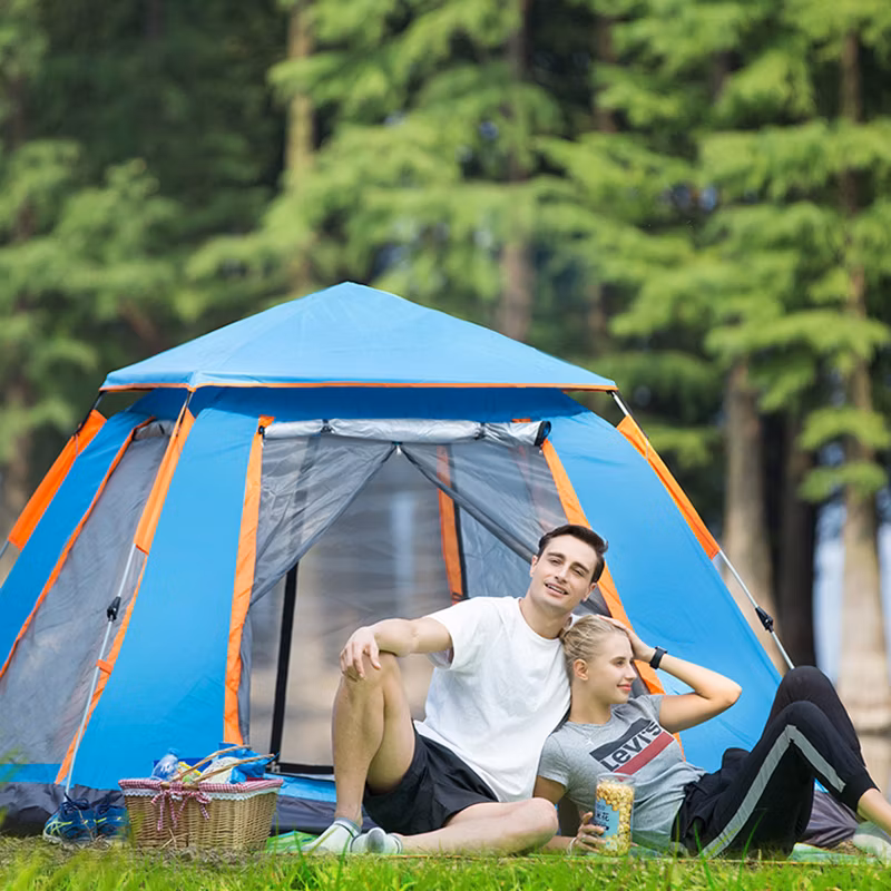 3-4 Person Large Pop up Instant Portable Cabana Tent, Multipurpose Tent for Camping Fishing Hiking Beach Outdoor Activities, Anti UV Sun Shelter Dome Esg15117