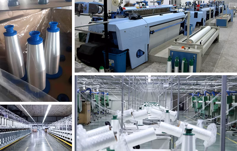 High Chemical Stability 12mm Silica Fiber Short Fiberglass Used in Aviation