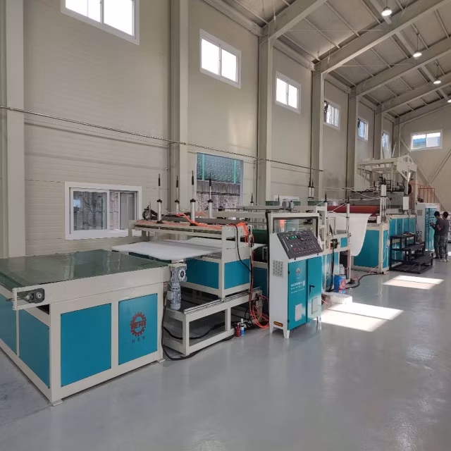 High Quality Plastic Extruder Machine for Poe Air Fiber Polymer Elastic Mattress Machine