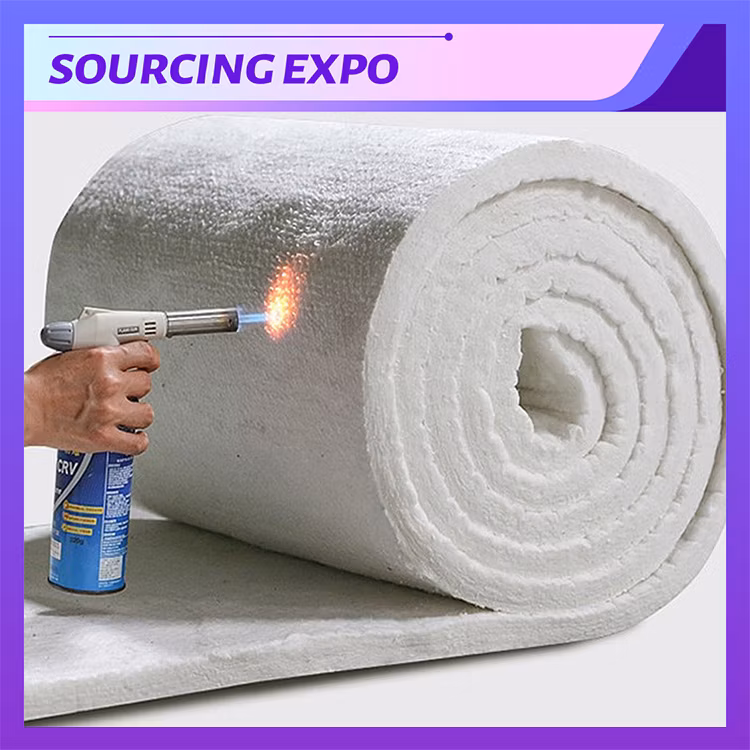 ISO Certificated Ceramic Fiber Insulator Welding Material Insulation Wool Blanket
