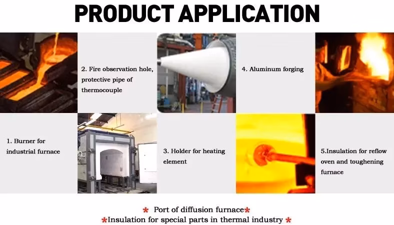 Fire Proof Blanket Is Resistant to High Temperature of 1260 Degree Ceramic Fiber Welding Slag Fireproof Heat Insulation Ceramic Fiber vacuum Formed Shaped