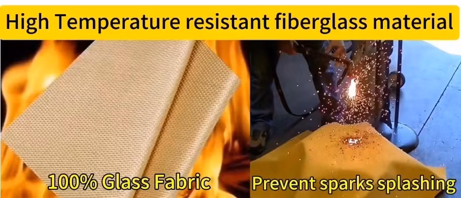 Durable Fire Resistant Blanket Rolls for Welding Applications