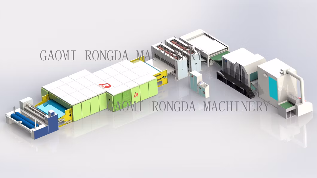 Carding Machine for Non Woven Needle Punching Machine Line