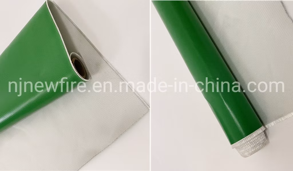 Hot Selling High Temp Resistant Waterproof E Glass Fire Retardant Silicone Rubber Coating Fiberglass Fabric in China