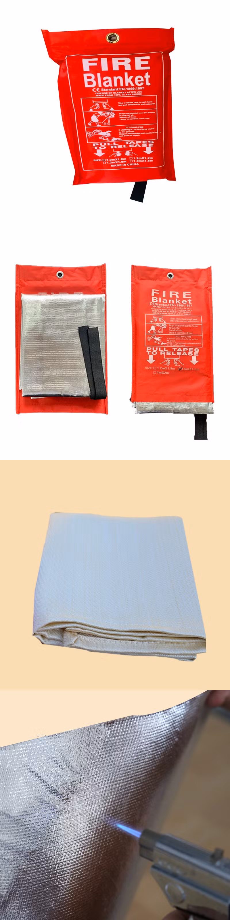 Glassfiber Cloth Welding Blankets Home Emergency Fire Blanket