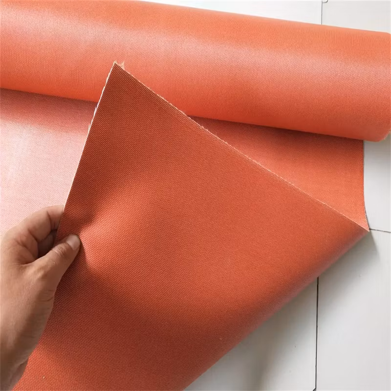 Fiberglass Cloth Produce Silicone Impregnated / High Quality /Degree High Silica Insulation