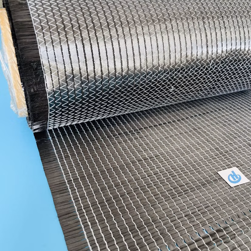 93G/M2 - 1200G/M2 High Performance T700 1K 6K 12K 24K Carbon Fiber Fabric, Unidirectional Biaxial Quadraxial Fiberglass Carbon Fiber Fabric for Boat, Car, Drone