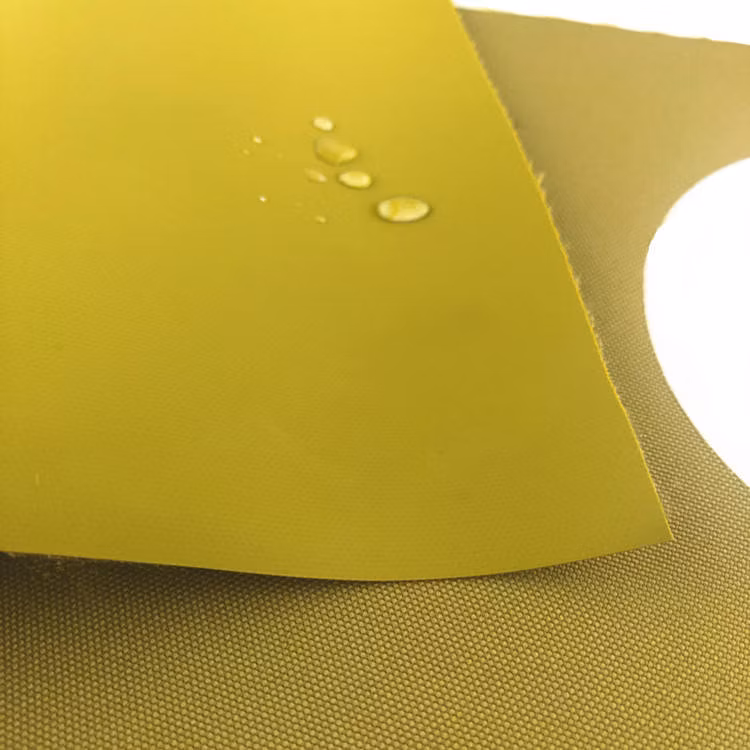Reinforcement Fabric Cast Coating Polyester Oxford RF Welding Blood Pressure Cuff Fabric