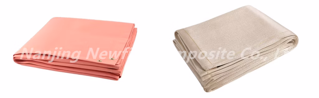 High Temperature Resistant Fire Protection Fireproof Protect Work Area From Sparks & Splatter Fiberglass Welding Blanket