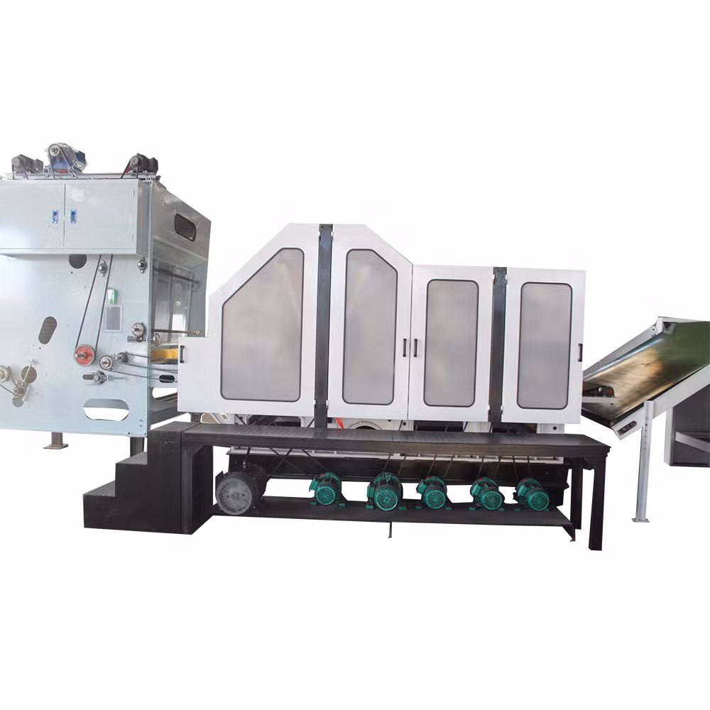 Factory Fiber Cotton Non Woven Carding Machine for Nonwoven Felt