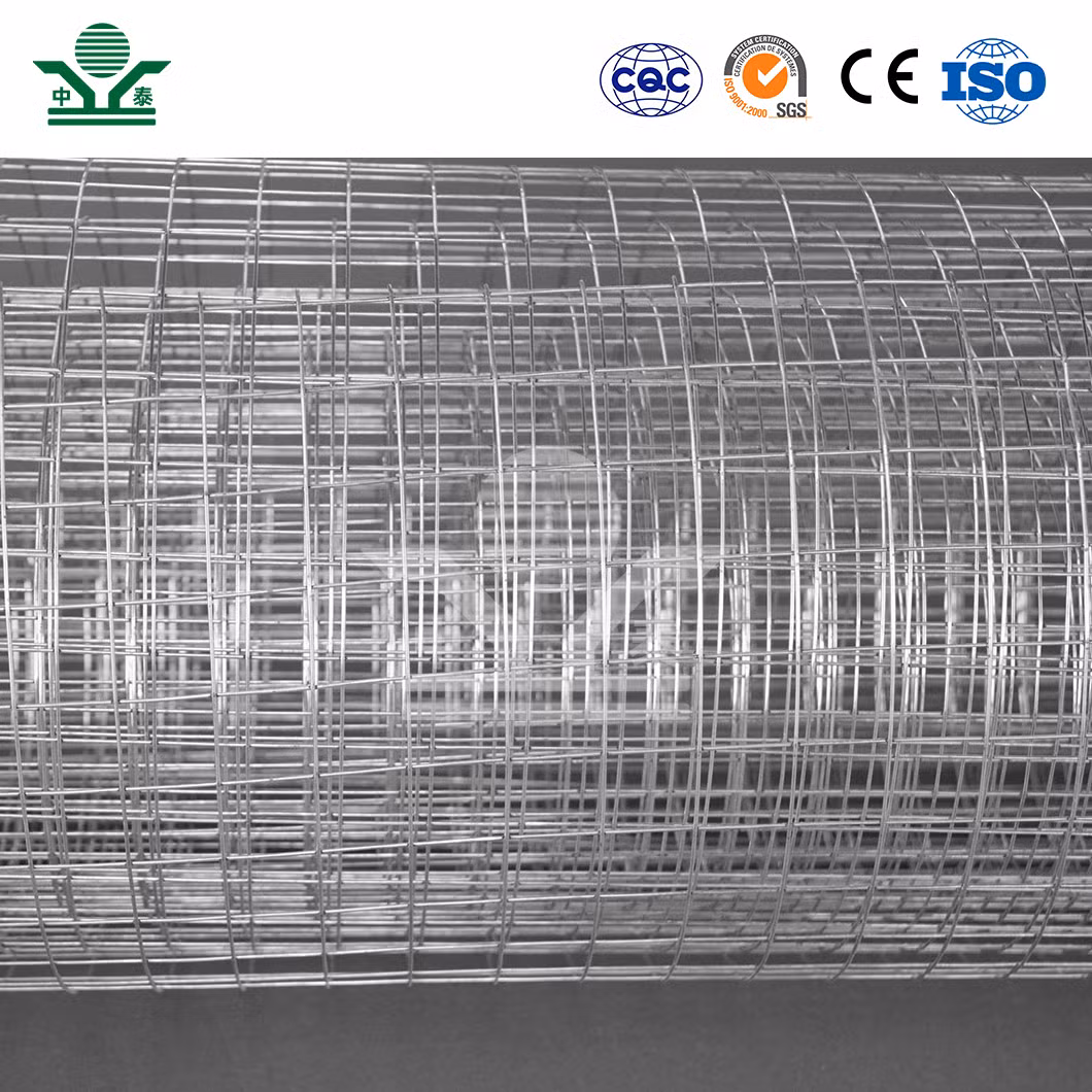 Zhongtai Welding Mesh/Metal Cage Wire Heavy-Duty Welding Metal Cloth Hot-DIP Galvanized After Welding