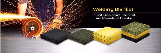 Manufacturer Heavy-Duty Fiberglass Fire Retardant Blanket, Small Welding Fireproof Thermal Resistant Insulation High Quality