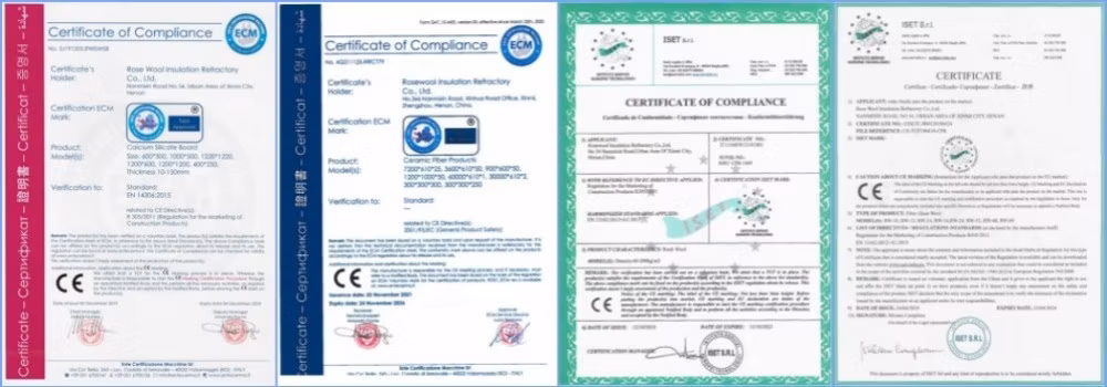 Ceramic Fiber Thermal Insulation Cloth Widely Used in Welding, Foundry Works
